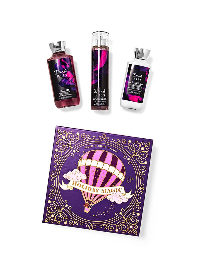 Pack Of 3 Holiday Magic Bath And Body Gift Set