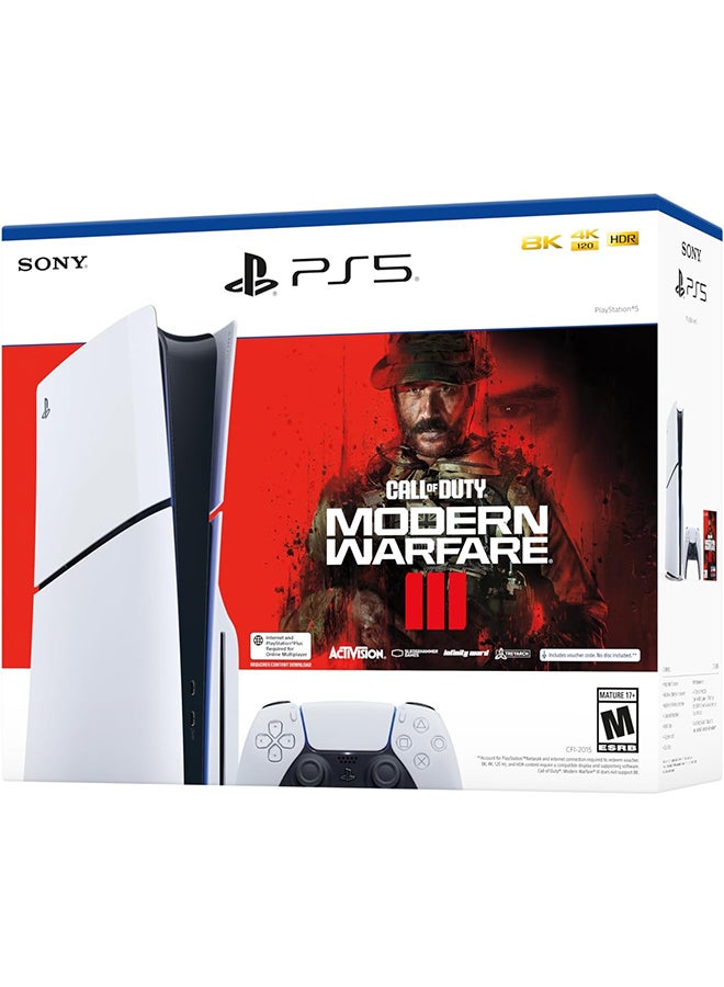 Sony PlayStation 5 Slim Disc Console – Call of Duty Modern Warfare III Bundle- International Version  - Image 4