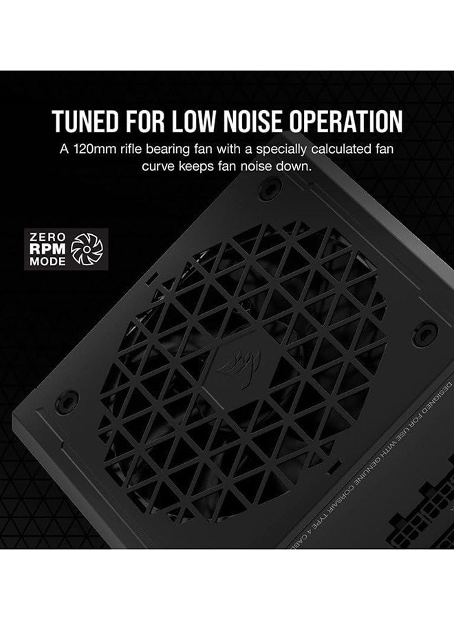 CORSAIR PSU RM850e (2023) Fully Modular Low-Noise - ATX 3.0 & PCIe 5.0 Compliant - 105°C-Rated Capacitors - 80 PLUS Gold Efficiency - Modern Standby Support Black  - Image 4