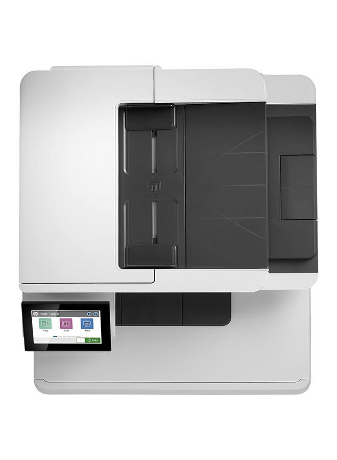 HP - M480F Color LaserJet Enterprise Multifunction Printer, Up To 29ppm Print Speed, Auto Duplex, 4.3'' Color Touch, 50 Sheet ADF, 250 Sheets Input Tray, Print / Copy / Scan / Fax - 3QA55A | White - Image 1