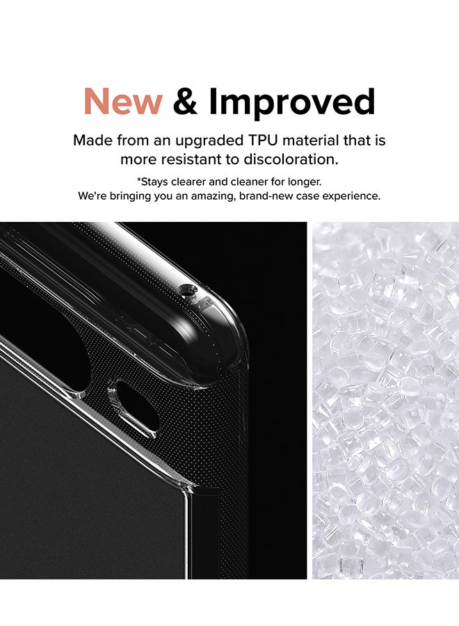 Ringke Fusion Compatible With Google Pixel 8 Case, Minimal Yellowing Anti-Scratch Hard Back Shockproof TPU Bumper Drop Protection Phone Cover - Matte Clear - Image 4