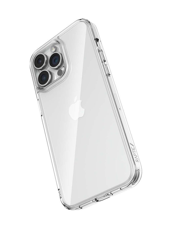 إكس دوريا حافظة وغطاء واقٍ لهاتف iPhone15 Pro شفاف  - Image 2