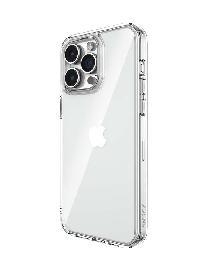 إكس دوريا حافظة وغطاء واقٍ لهاتف iPhone15 Pro شفاف  - Image 1