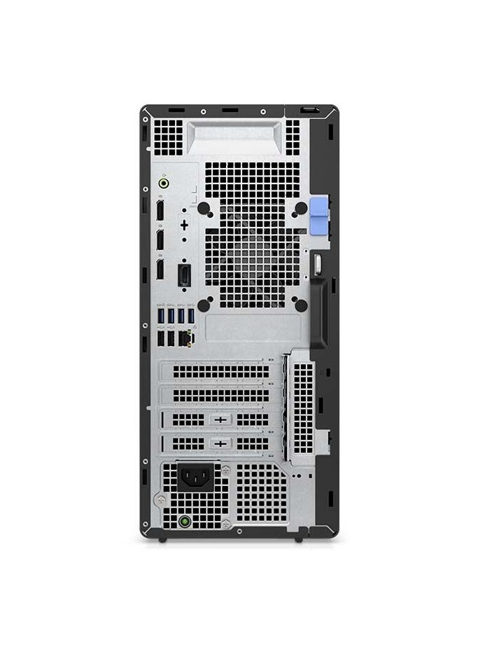ديل كمبيوتر شخصي برجي طراز OptiPlex 7000 بمعالج كور i7- 12700 وذاكرة وصول عشوائي سعة 8 غيغابايت ومحرك أقراص SSD سعة 512 غيغابايت M.2 وDOS وبطاقة رسومات إنتل مدمجة أسود  - Image 2