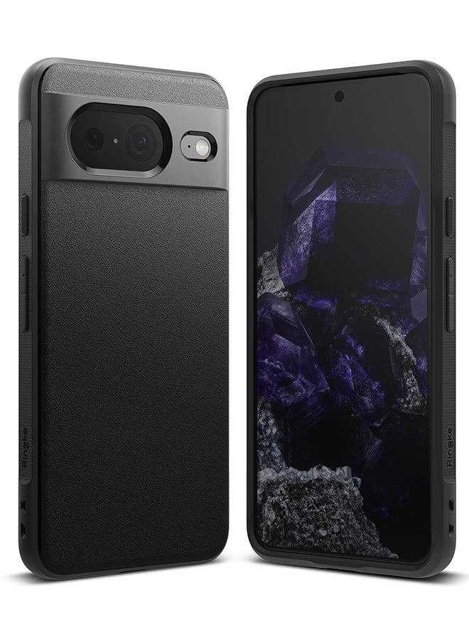 Ringke Onyx Compatible With Google Pixel 8 Case, Enhanced Grip Tough Flexible Shockproof Rugged TPU Bumper Drop Protection Phone Cover For Pixel 8- Black - Image 1
