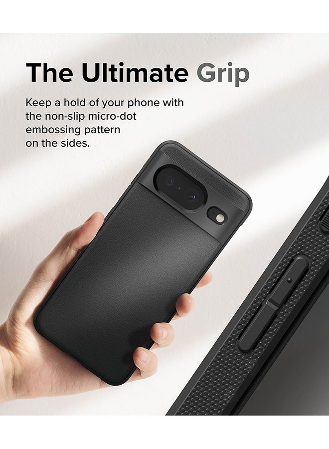 Ringke Onyx Compatible With Google Pixel 8 Case, Enhanced Grip Tough Flexible Shockproof Rugged TPU Bumper Drop Protection Phone Cover For Pixel 8- Black - Image 4