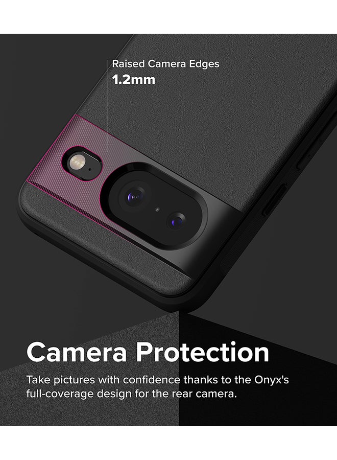 Ringke Onyx Compatible With Google Pixel 8 Case, Enhanced Grip Tough Flexible Shockproof Rugged TPU Bumper Drop Protection Phone Cover For Pixel 8- Black - Image 5