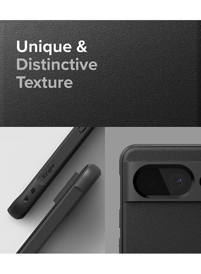 Ringke Onyx Compatible With Google Pixel 8 Case, Enhanced Grip Tough Flexible Shockproof Rugged TPU Bumper Drop Protection Phone Cover For Pixel 8- Black - Image 3