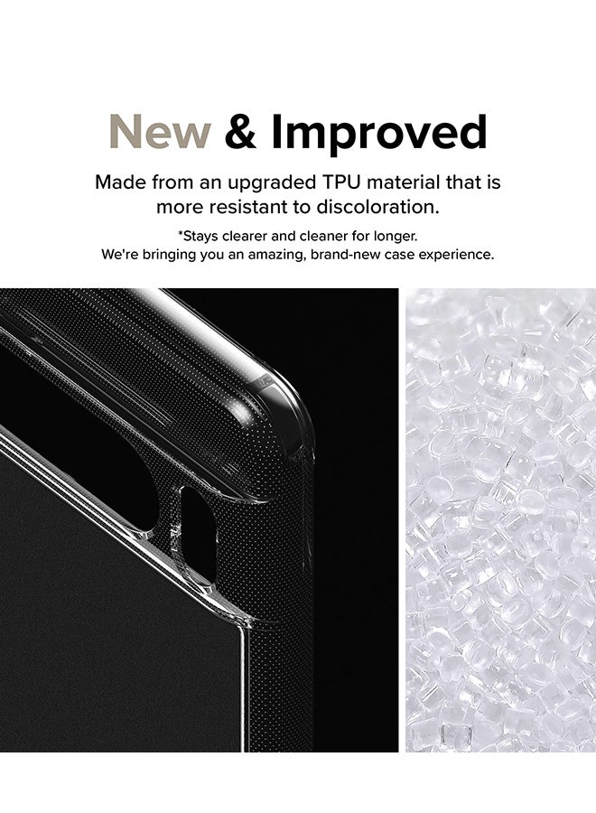 Ringke Fusion Compatible With Google Pixel 8 Pro Case, Minimal Yellowing Hard Back Shockproof TPU Bumper Drop Protection Phone Cover - Matte Clear - Image 4