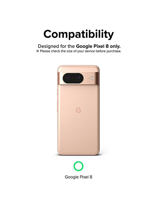 Ringke 2 Pack- Dual Easy Film Compatible With Google Pixel 8, Premium Full Cover Film Case Friendly Screen Protector With Easy Application Kit Clear - Image 2