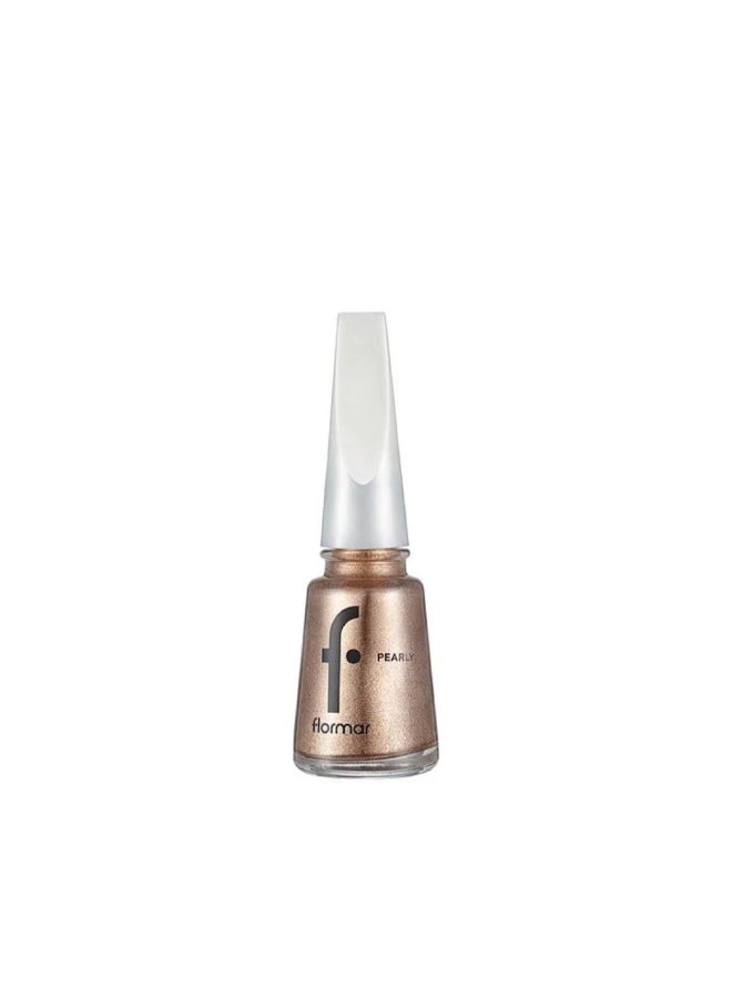 flormar Pearly Nail Enamel With New Improved Formula And Thicker Brush - Pl451 Rich Life Pl451 Rich Life - Image 1