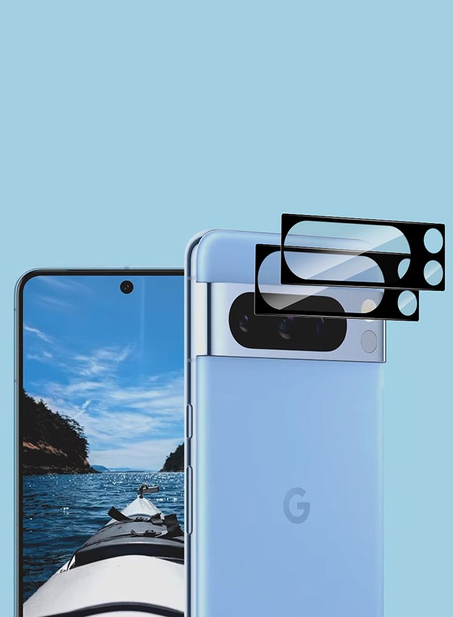 مارجون 4 Packs For Google Pixel 8 Pro TPU Case And Screen Protector 2 Camera Lens Protectors Clear Anti-Yellowing Transparent Shockproof Protective Phone Case Scratch Resistant Cover Clear - Image 3