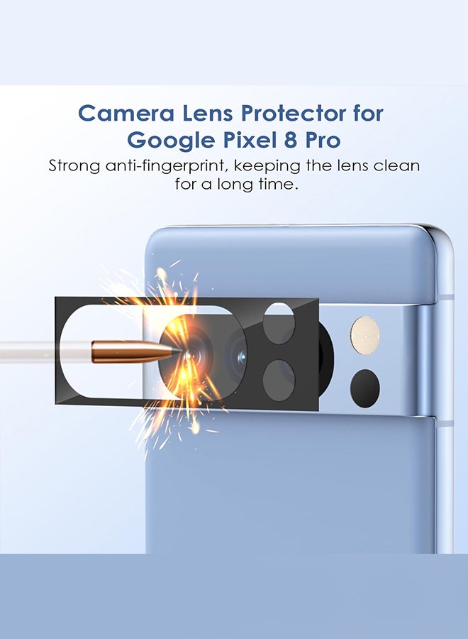 MARGOUN 3 Packs For Google Pixel 8 Pro TPU Case And Screen Protector, Camera Lens Protector Clear Anti-Yellowing Transparent Shockproof Protective Phone Case Scratch Resistant Cover Clear - Image 3