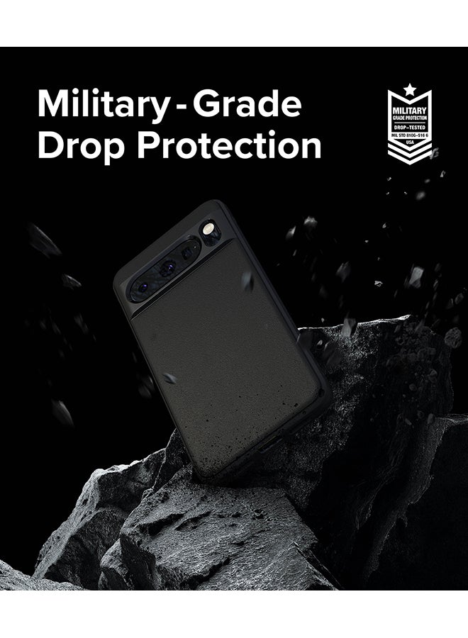 Ringke - Onyx Compatible With Google Pixel 8 Pro Case, Enhanced Grip Tough Flexible Shockproof Rugged TPU Bumper Drop Protection Phone Cover - Black - Image 1
