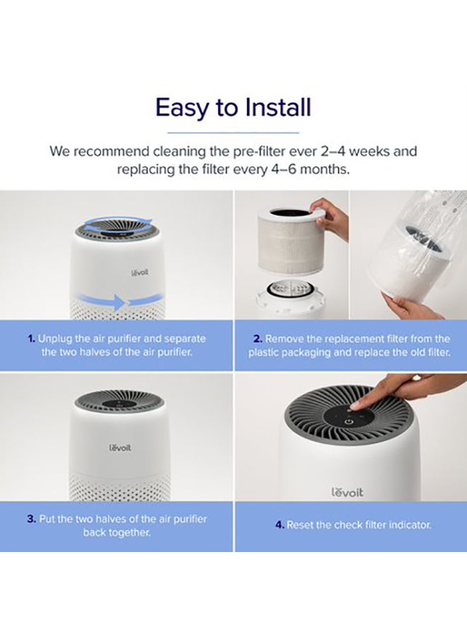 Levoit Core Mini Air Purifier Filter LRF-C161-WAS White - pnsku/N70023694V/45/_/1699936265/b0194043-5165-44ff-b7e7-9b6b428d0b3b