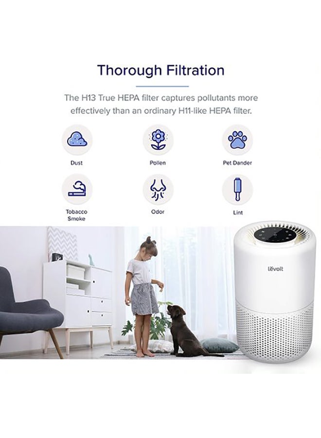 LEVOIT - LEVOIT Core 200S True HEPA 3-Stage Original Replacement Filter, Core 200S-RF White Core-200S-RF White - Image 1