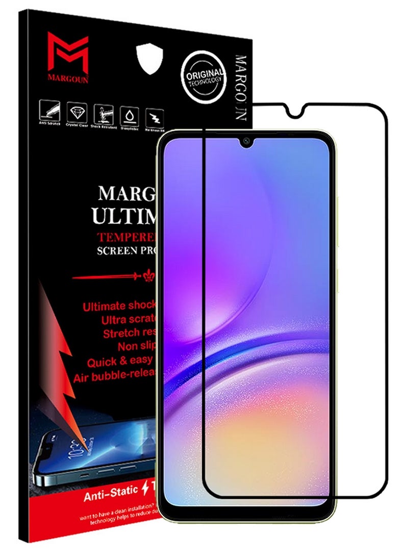 MARGOUN Samsung Galaxy A05 Screen Protector Scratch And Shatter Resistant Anti Bubble HD Film Clear - Image 1