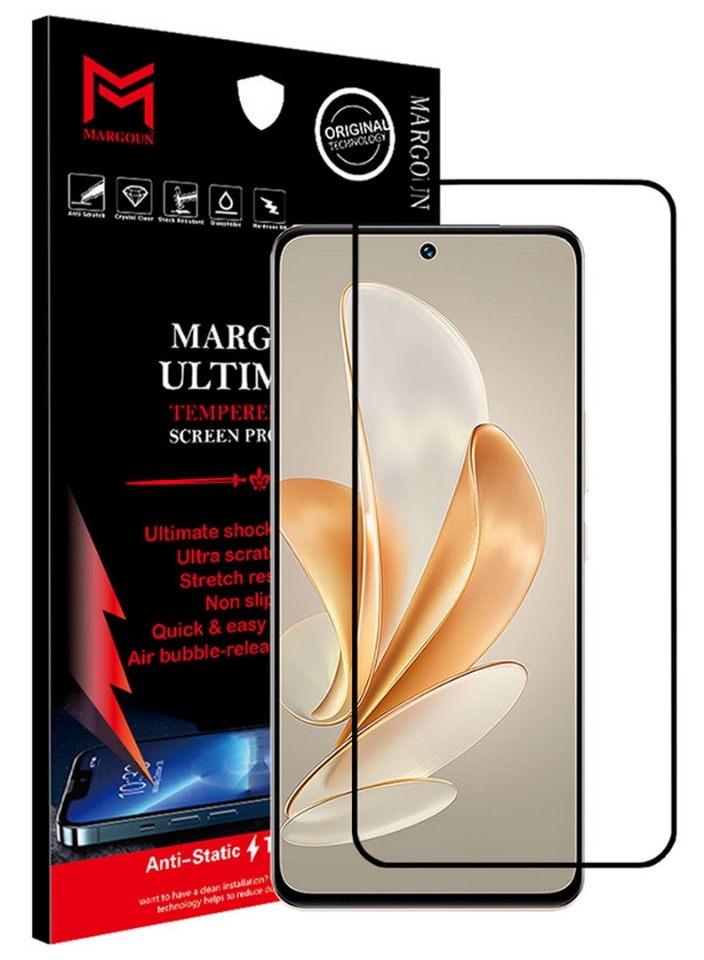 مارجون حماية شاشة Vivo V29e مقاومة للخدوش والانكسار مضادة للفقاعات فيلم HD - Image 1