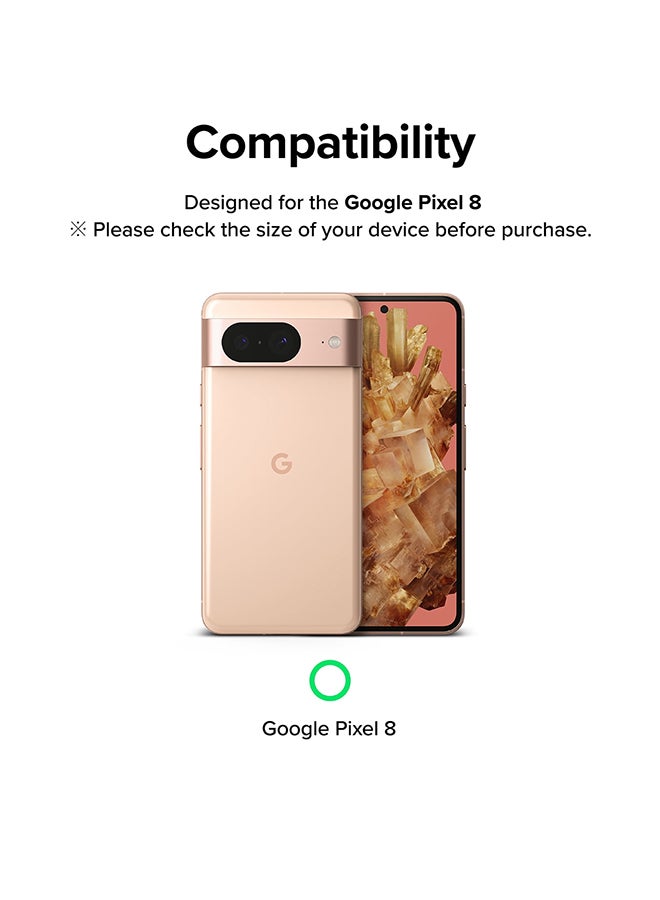 Ringke Camera Lens Protector 3 Pack Compatible With Google Pixel 8 Hard Tempered Glass Ultra-Thin Case-Friendly Full-Cover Clear - Image 1