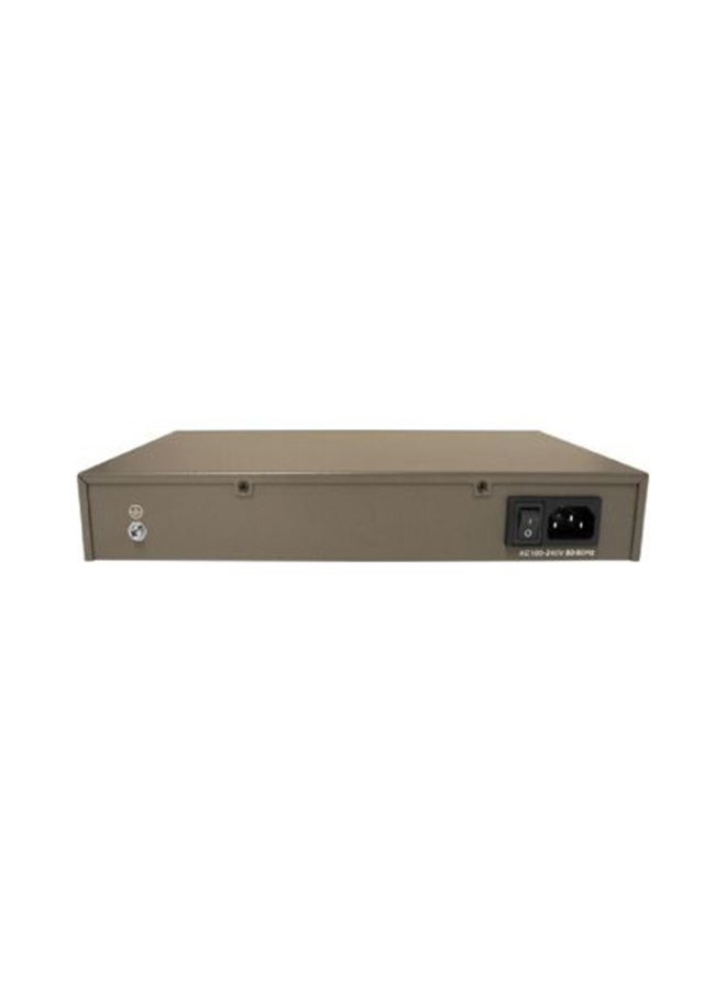 Tenda 16-Port Fast Ethernet Desktop/Rackmount Switch, 10/100M RJ45 Ports, 6Kv Lightning Protection, 4K MAC Address Table, 3.2Gbps Capacity, 1.25Mb Buffer, <6W Power Consumption | TEF1016D Brown  - Image 4
