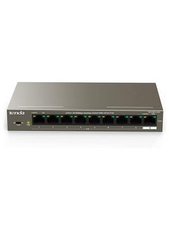 TEF1109P-8-102W 9-Port 100Mbps Ethernet Network Switch With 8-Port PoE 102W, VLAN Port, 6kV Lightning Protection, Ethernet Splitter Works with IEEE 802.3af/at, Transmission Distance up to 250m Brown - pnsku/N70023792V/45/_/1700032373/8f13d5d0-1889-4b5a-9bc6-5ca986bc6dd4