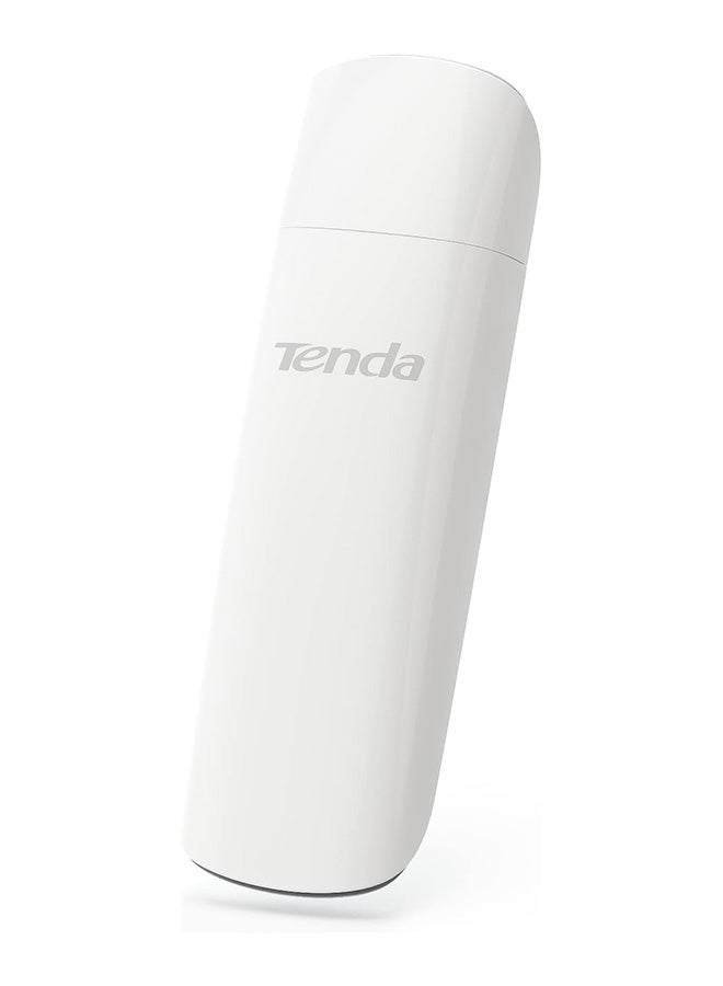 Tenda - AX1800 Wi-Fi 6 Dongle – USB 3.0 Wi-Fi Adapter – Dual Band MU-MIMO 1800Mbps for PC/Desktop/Laptop – Supports Windows 11 & 10 ONLY (U18) White - Image 1