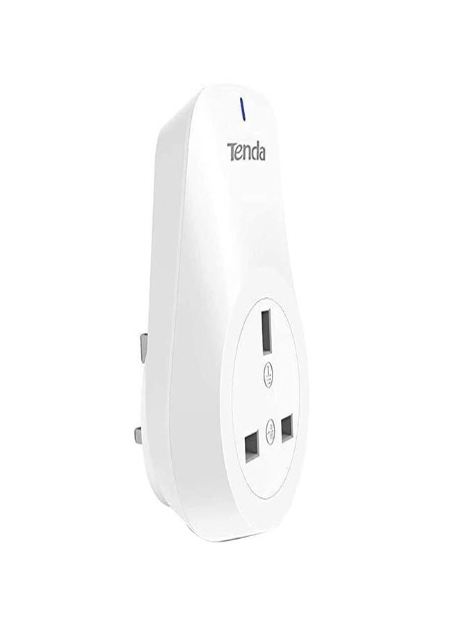 Tenda Smart Plug WiFi Outlet SP3, Works with Amazon Alexa, Google Home, Wireless Smart Socket, Remote Control Timer Plug, No Hub Required, APP Control, Pack of 1 White  - Image 1