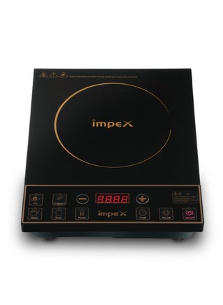 Infrared Induction Cooktop 1500W with 8 Power Levels, 5 Cooking Modes, 4-Digit LED Display, 24-Hour Preset Timer, Overheating Protection, Micro crystal plate and Universal Pot Compatibility IR 2701 A Black - pnsku/N70023814V/45/_/1717664916/f88bf7b0-bd87-4929-b32b-ac17eaf18f6b