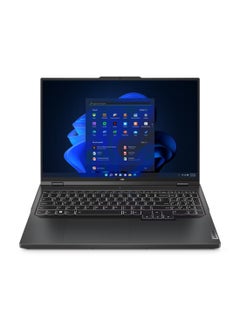 Lenovo Legion Pro 5 Gaming (Upgraded Version) Laptop 16" WQXGA 165Hz Display Core i9-13900HX 24 Cores 16GB 1TB SSD NVIDIA RTX 4060 Graphics 8GB RGB Backlit WIN11 Grey (Free Gaming Mouse & Headset) English/Arabic Black  - Image 1