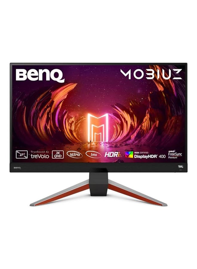 BenQ - Mobiuz EX2710Q Gaming Monitor, 27" QHD IPS Display, 165Hz Refresh Rate,1ms MPRT Response Time, AMD FreeSync Premium Technology, 1.07B Display Color, Black - Image 1