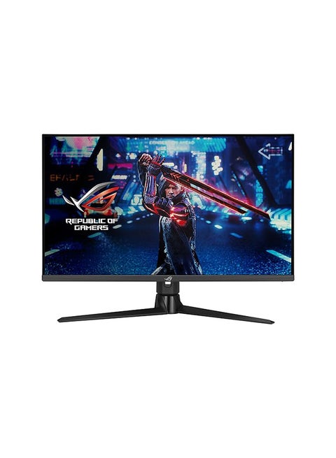 ROG Strix 32-Inch HDMI 2.1 DSC Gaming Monitor (XG32UQ) - 4K UHD (3840 x 2160), Fast IPS, 160Hz, 1ms, G-SYNC compatible, FreeSync Premium Pro, DisplayPort, USB, HDMI, DisplayHDR600, Variable Overdrive Black