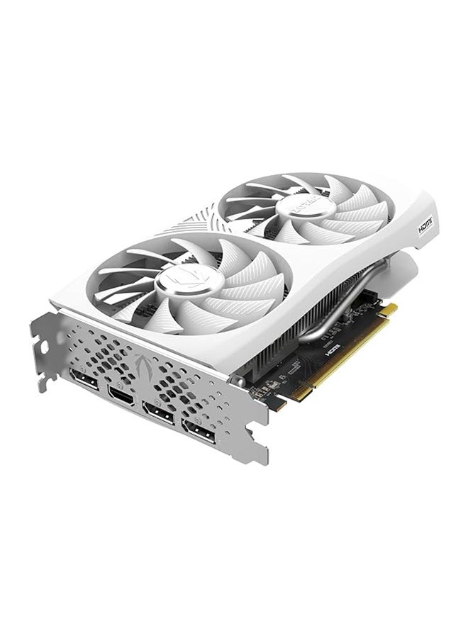 ZOTAC Gaming GeForce RTX 4060 8GB Twin Edge OC White Edition DLSS 3 8GB GDDR6 128-bit 17 Gbps PCIE 4.0 Compact Gaming Graphics Card, ZT-D40600Q-10M - Image 2