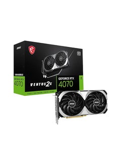 Gaming GeForce RTX 4070 12GB GDRR6X 192-Bit HDMI/DP Nvlink TORX Fan 4.0 Ada Lovelace Architecture Graphics Card (RTX 4070 Ventus 2X 12G OC)