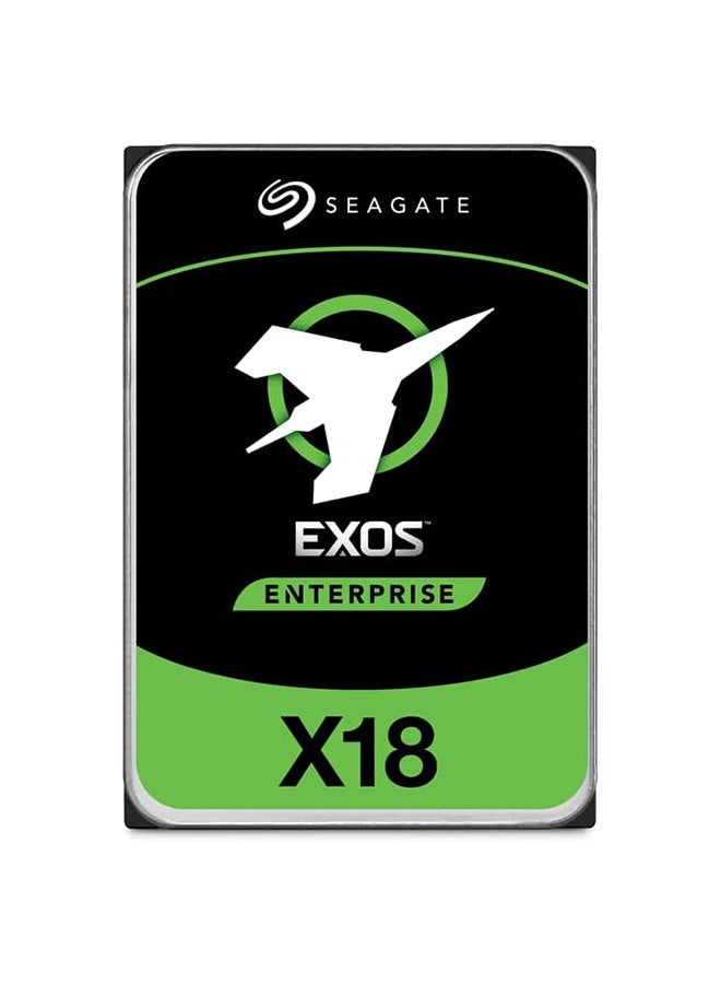 Seagate Exos X18 18TB 512e/4Kn SATA III 6 Gb/s 3.5" Internal Hard Drive, Data Transfer Speeds Up to 270 MB/s, 7200 RPM Speed, 256MB Cache, Fast Format 2,500,000 Hours MTBF | ST18000NM000J 18 TB  - Image 1
