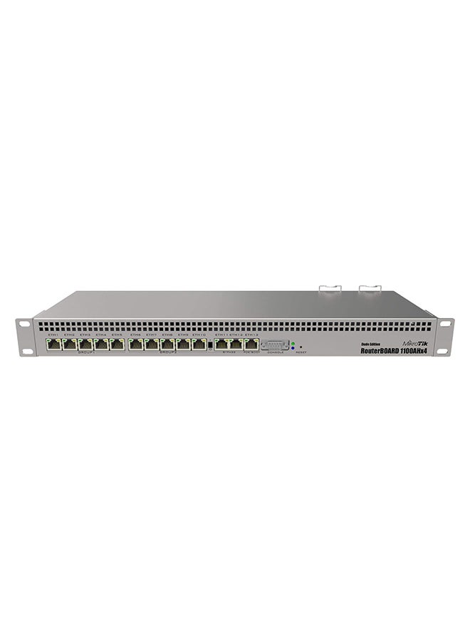 Mikrotik - Routerboard - RB1100Dx4 - Dude Edition - Ethernet port Routers Grey - Image 1