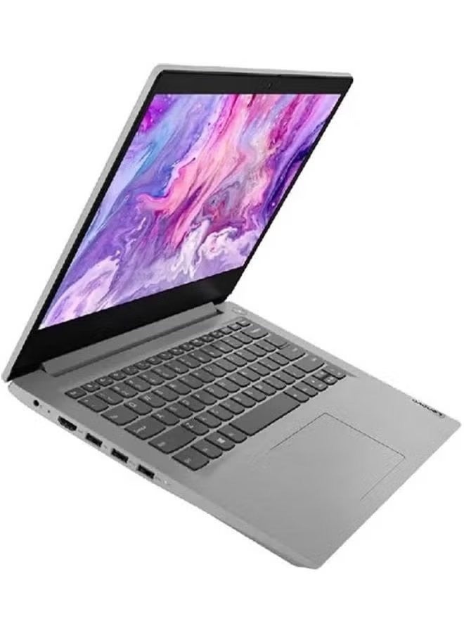 Lenovo IdeaPad 3 14IIL05 Laptop With 14-Inch FHD Display, Core i3-1035G1 Processor/8GB RAM/1TB HDD + 256GB SSD/Intel UHD Graphics/Windows 10 Pro English/Arabic Grey - Image 2