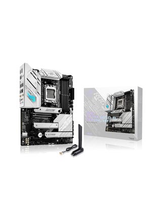 Rog Strix B650-A Gaming Wi-Fi ATX DDR5 Motherboard, AMD Socket AM5, B650 Chipset, 2.5Gb Ethernet, Bluetooth, WiFi 6E 6GHz, Max 128GB 4xDIMM Memory, PCIe 4.0x16, 3xM.2 Slot | 90MB1BP0-M0EAY0 White - pnsku/N70023938V/45/_/1700026758/4a456611-ca6e-4519-9526-a9b2af14e6ef