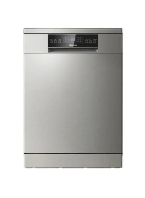 Hisense Hs623E90G Dishwasher With 15 Place Settings,3 Baskets,8 Programmes,Dry+,3 In 1, Self Clean 15 L HS623E90G Silver
