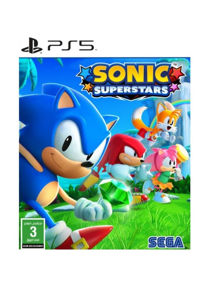 Sega Sonic Superstars - Children's - PlayStation 5 (PS5)  - Image 1