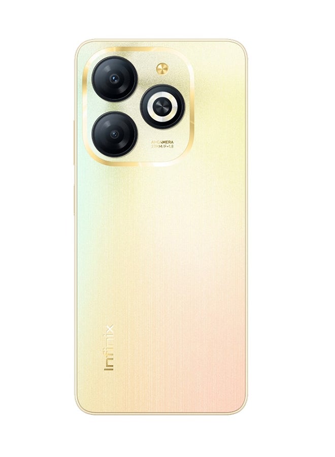 Infinix - Smart 8 Dual SIM Shiny Gold 3+3GB RAM 64GB 4G - Middle East Version - Image 1