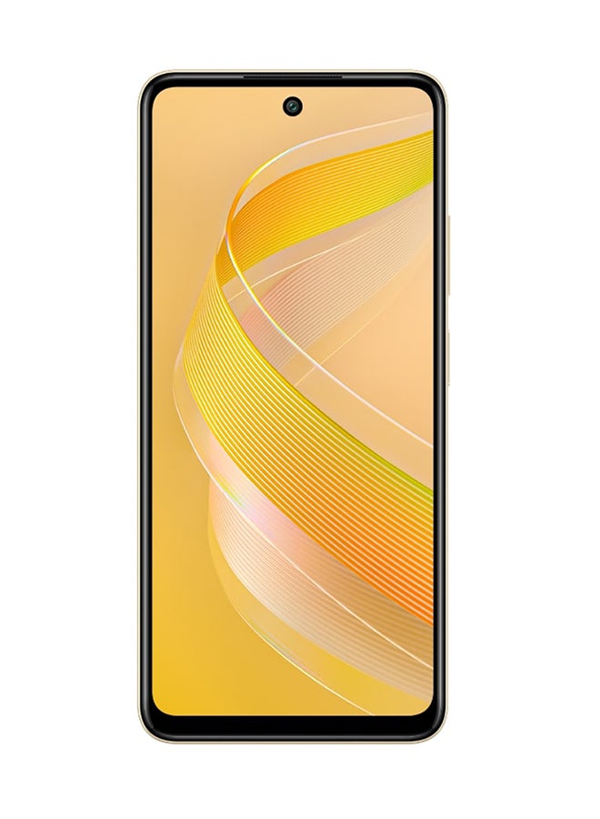 Infinix - Smart 8 Dual SIM Shiny Gold 3+3GB RAM 64GB 4G - Middle East Version - Image 1