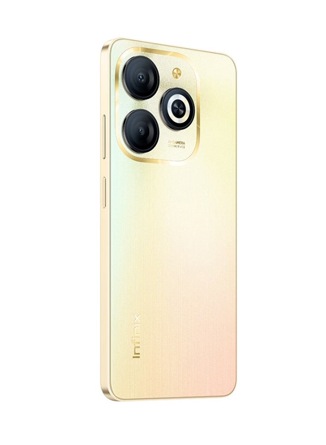 Infinix - Smart 8 Dual SIM Shiny Gold 3+3GB RAM 64GB 4G - Middle East Version - Image 1