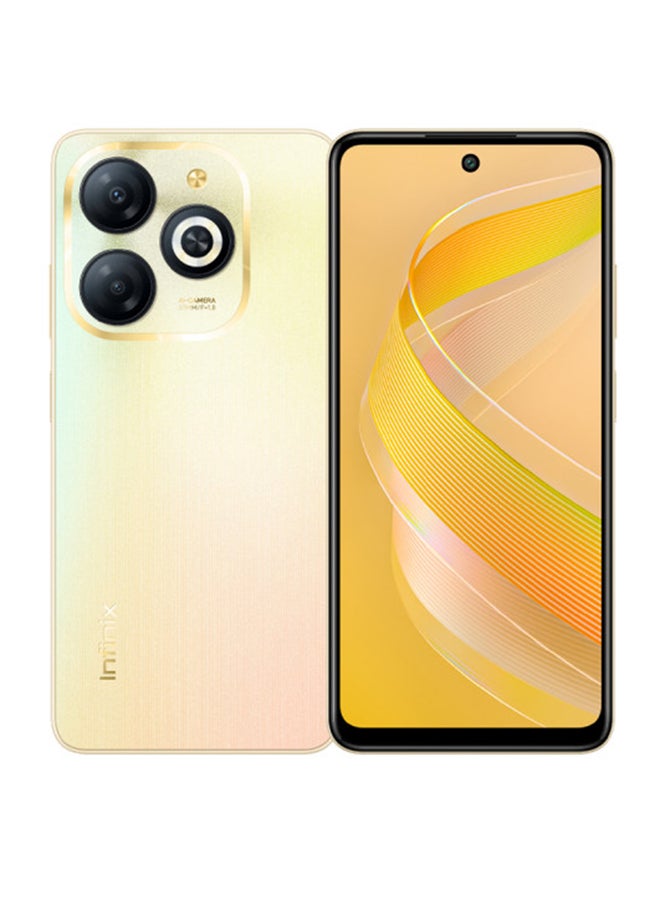 Infinix - Smart 8 Dual SIM Shiny Gold 3+3GB RAM 64GB 4G - Middle East Version - Image 1