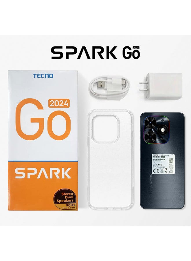 Spark Go 2024 Dual SIM Gravity Black 4+4GB RAM 128GB 4G - Middle East Version - pnsku/N70023984V/45/_/1703772171/99eb292d-1efa-4174-a841-a7cf70088d9e