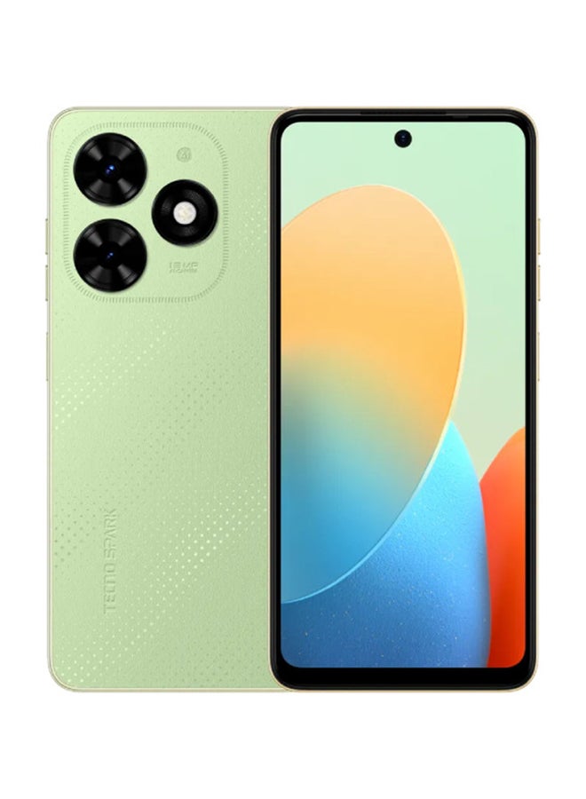 تكنو - جهاز Spark Go 2024 ثنائي الشريحة، Magic Skin Green، وذاكرة وصول عشوائي (RAM) 3 جيجابايت، وذاكرة داخلية 64 جيجابايت، ويدعم تقنية 4G - إصدار الشرق الأوسط - Image 1