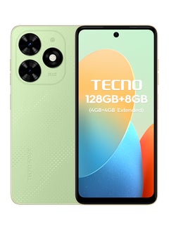 تكنو جهاز Spark Go 2024 ثنائي الشريحة، Magic Skin Green، 4+4 جيجابايت من ذاكرة الوصول العشوائي، 128 جيجابايت، 4G - إصدار الشرق الأوسط  - Image 1