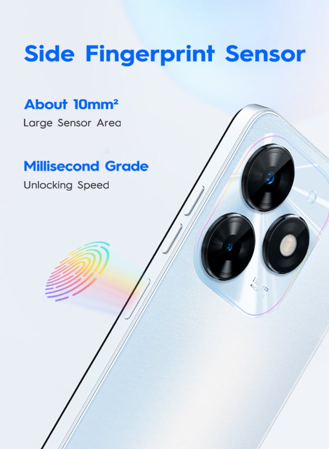 Spark Go 2024 Dual SIM Mystery White 4+4GB RAM 128GB 4G - Middle East Version