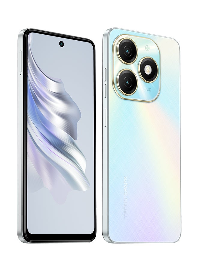 TECNO - Spark 20 Dual SIM Cyber White 8GB RAM 256GB 4G - Middle East Version - Image 1