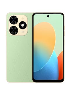 تكنو هاتف Spark 20C ثنائي الشريحة، Magic Skin Green، وذاكرة وصول عشوائي (RAM) سعة 4 جيجابايت، وذاكرة تخزين داخلية 128 جيجابايت، يدعم تقنية 4G - إصدار الشرق الأوسط  - Image 1