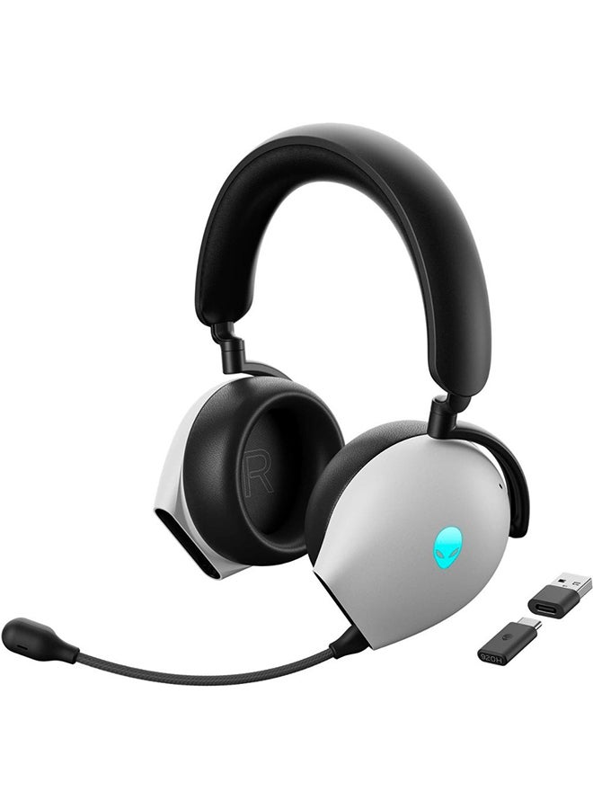 Alienware - Alienware - Stereo Wireless Gaming Headset - Lunar Light - Image 1